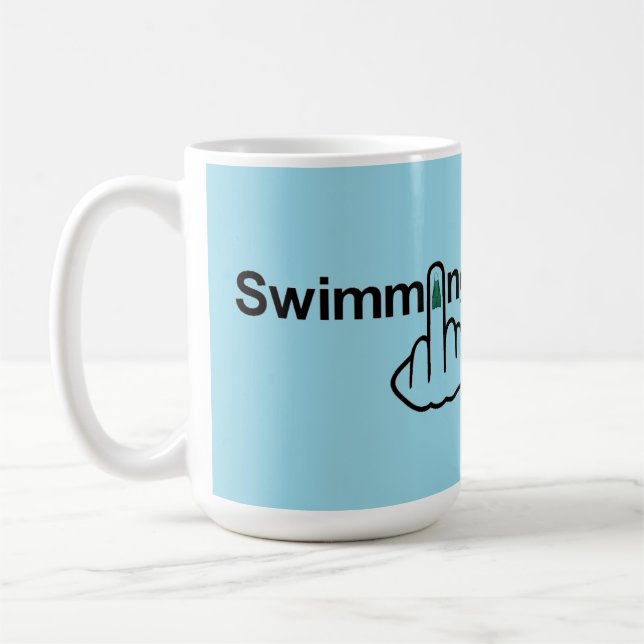 Mug Bird Flipping Swimming Flip (Left)