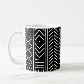 Mug- black and white coffee mug
