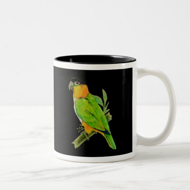 Mug - Black Headed Caique (Right)