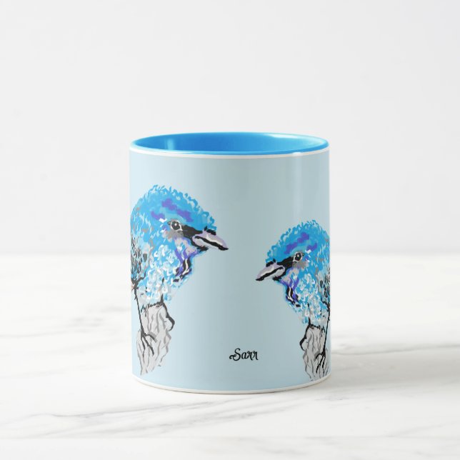 Mug : Blue Bird (Center)