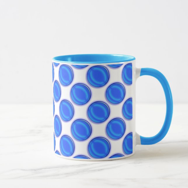 Mug - Blue dots (Right)