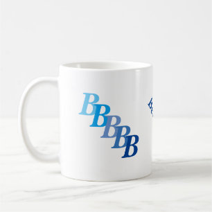 Mug - Blue Name and Initials