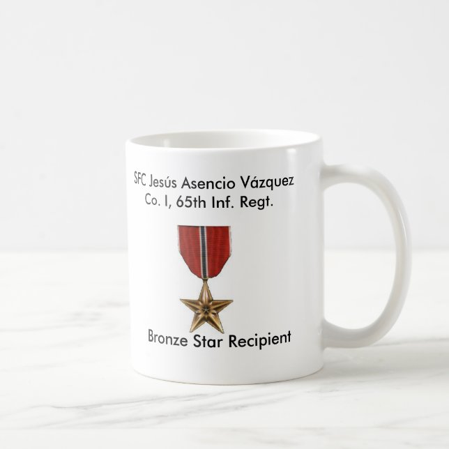 Mug Borinqueneers - Bronze Star (Right)