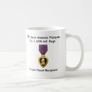 Mug Borinqueneers - Purple Heart