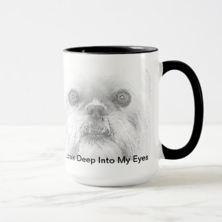 Mug Brussels Griffon Dog Eyes