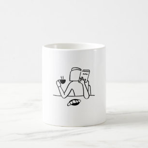 Mug cafés new desgin logo livre