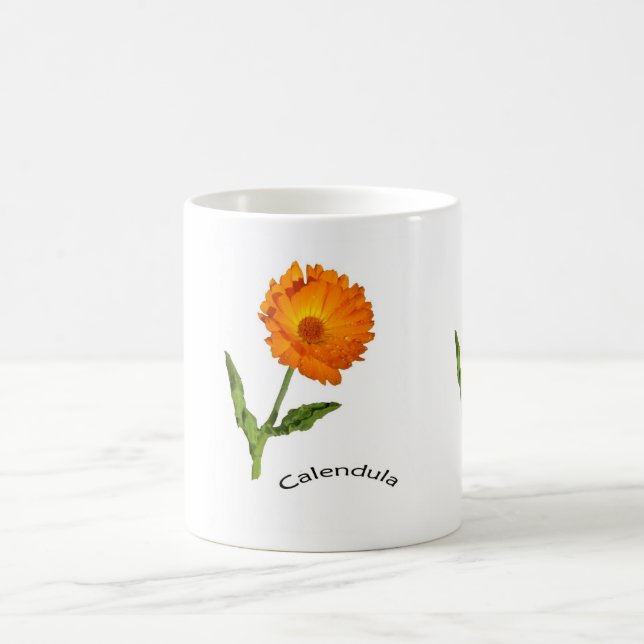 Mug - Calendula Flowers (Center)