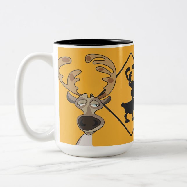 Mug Caribou Warner head (Left)