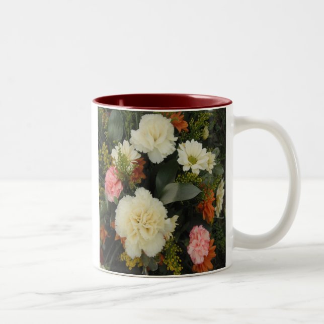 Mug Carnation Bouquet (Right)