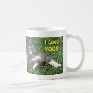 Mug Cat I Love Yoga