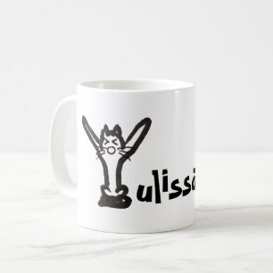 Mug - Cat Letter Y with Name