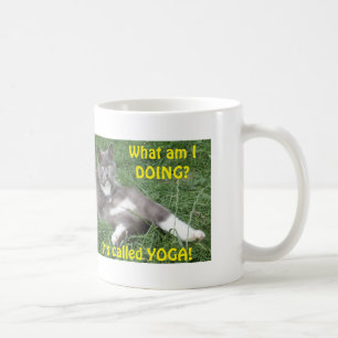 Mug Cat Yoga