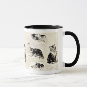 Mug: "Cats Eating and Playing" Mug