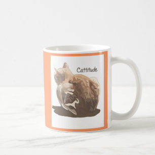 Mug- Cattitude double-sided Coffee Mug
