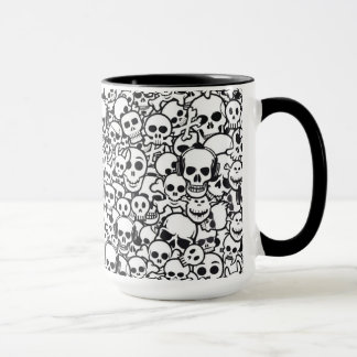 Mug Caveirinhas Black