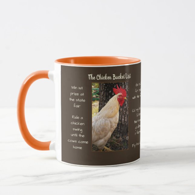 Mug-Chicken Bucket List Mug (Left)
