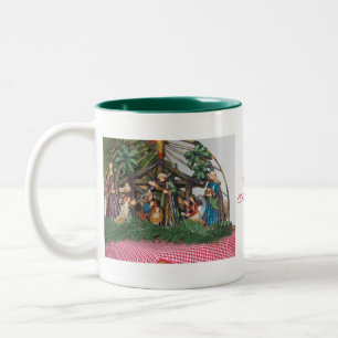 Mug/Christmas/Nativity Two-Tone Coffee Mug