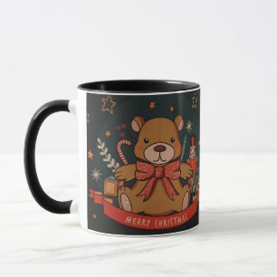 Mug Christmas teddy bear