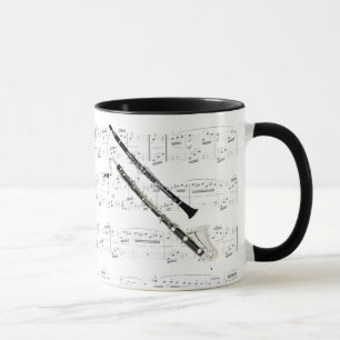 Mug - Clarinets with sheet music
