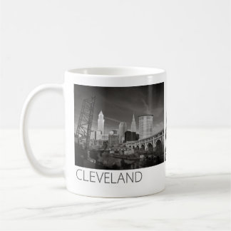 Mug - Cleveland black & white #1
