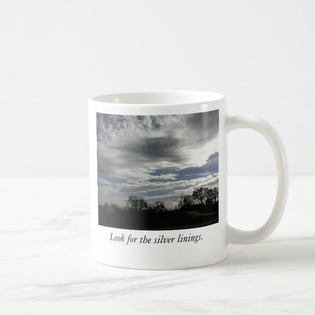 Mug-Cloudy Sky over Templeton CA Coffee Mug (Right)