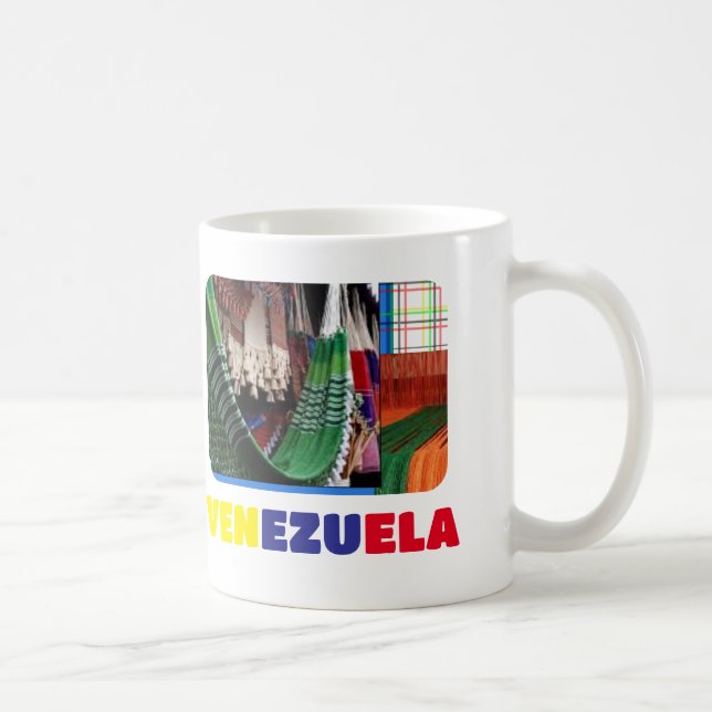 Mug Coffee mug I love Venezuela, customisable (Right)