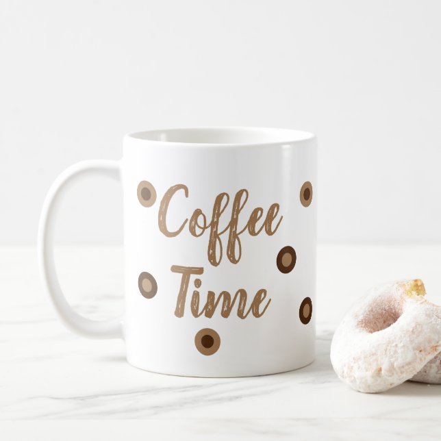 Mug Coffee Time (With Donut)