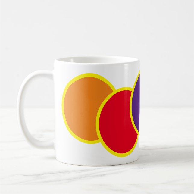 Mug - Colourful Circles (Left)