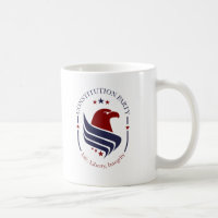 Mug, Constitution Party, Eagle, oval
