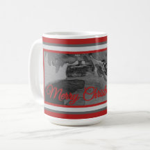 Mug: Crimson Ornament Holiday