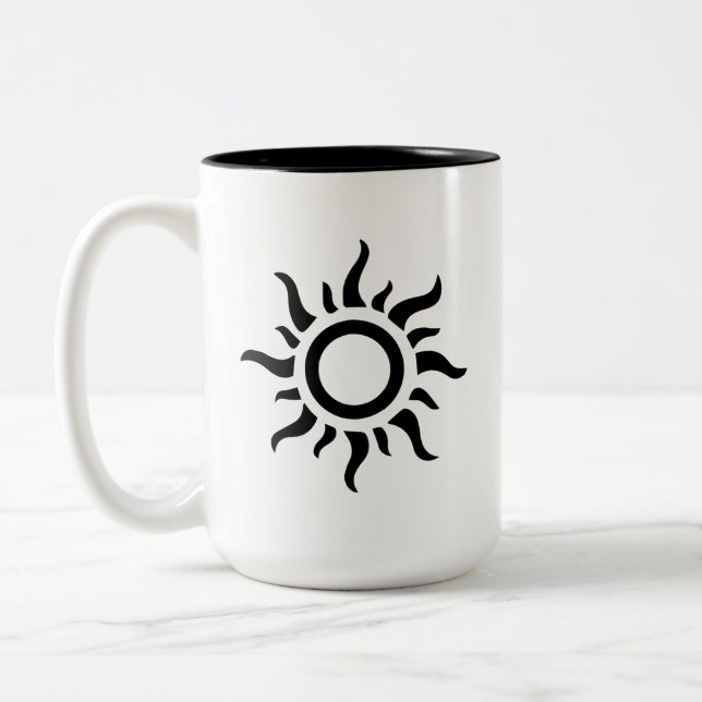 Mug, Cup - Sun (Left)