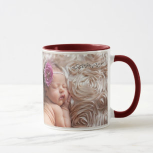 Mug Custom Photo Baby Picture Announcement Mugs