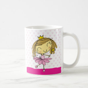 ♥ MUG ♥ Cute Pink Princess Ballet girl