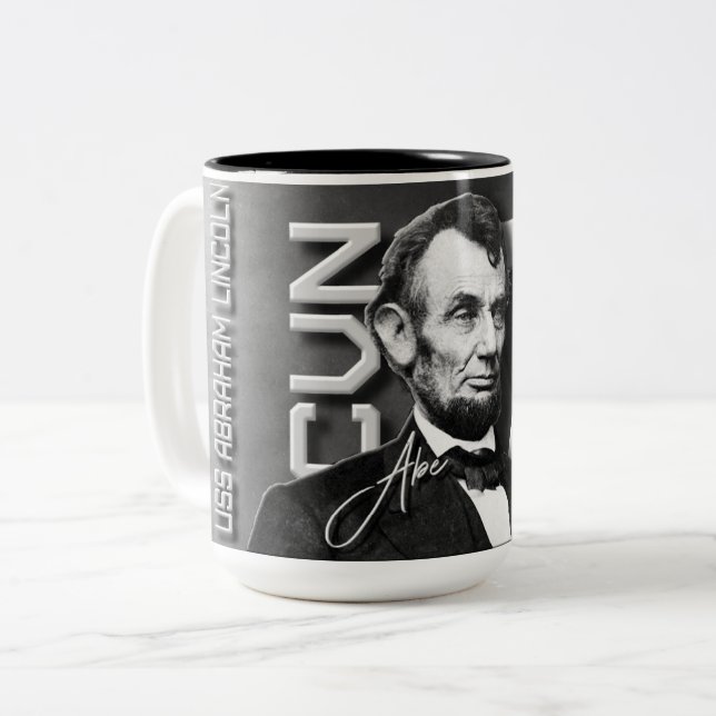 MUG CVN-72 USS ABRAHAM LINCOLN NAMESAKE (Front Left)