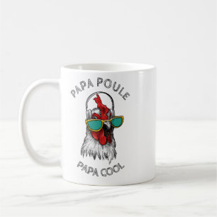 Mug dad's chicken dad cool, super dad's gift