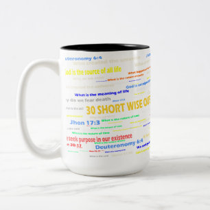 mug design, 30 questions about existence
