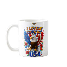 Mug Design: I Love My Country - USA