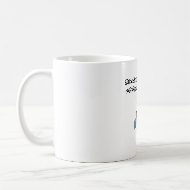 Mug designed for sleeping (Left)