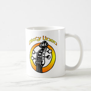 Mug Dirty Linen logo orange & yellow
