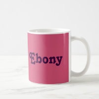 Mug Ebony
