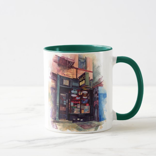 Mug featuring New York City's finest old bars (Right)