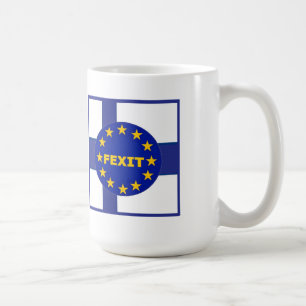 Mug Finland Flag EU Fexit