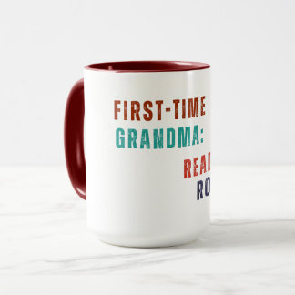 Mug - First-Time Grandma: Ready For Round 2