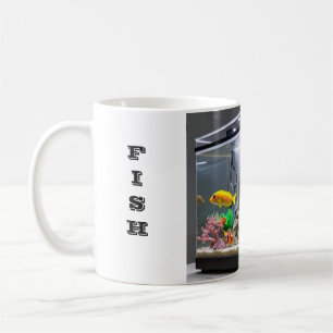 MUG FISHTANK DISIGN  AND WRITE FISH CATCHER