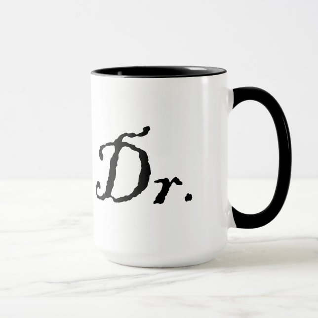 Mug for a Doctor (Right)