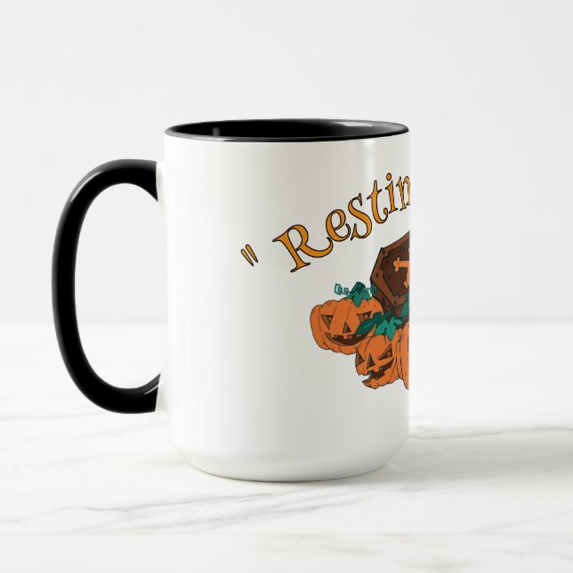 Mug for a Halloween gift (Left)