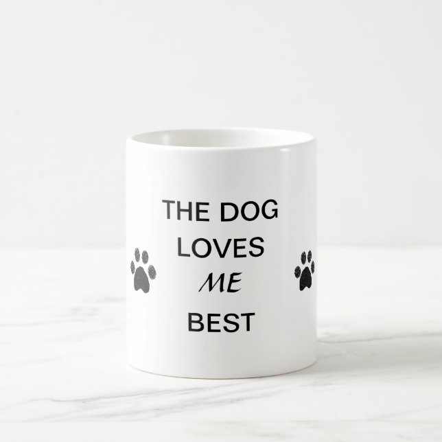 Mug for dog lovers everywhere. (Center)