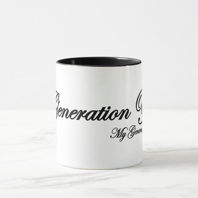 Mug for generation Y (Center)