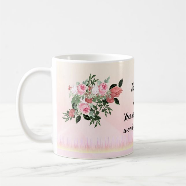 Mug For Wonderful Mum (Left)