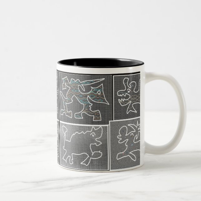 mug Four Beasts (Right)